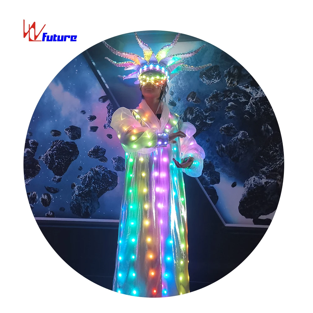Parade Clown Costume 1 Piece Customized Adults Sets Performance Fancy Dress Costumes for Adultadultsan Skirts Sets Women