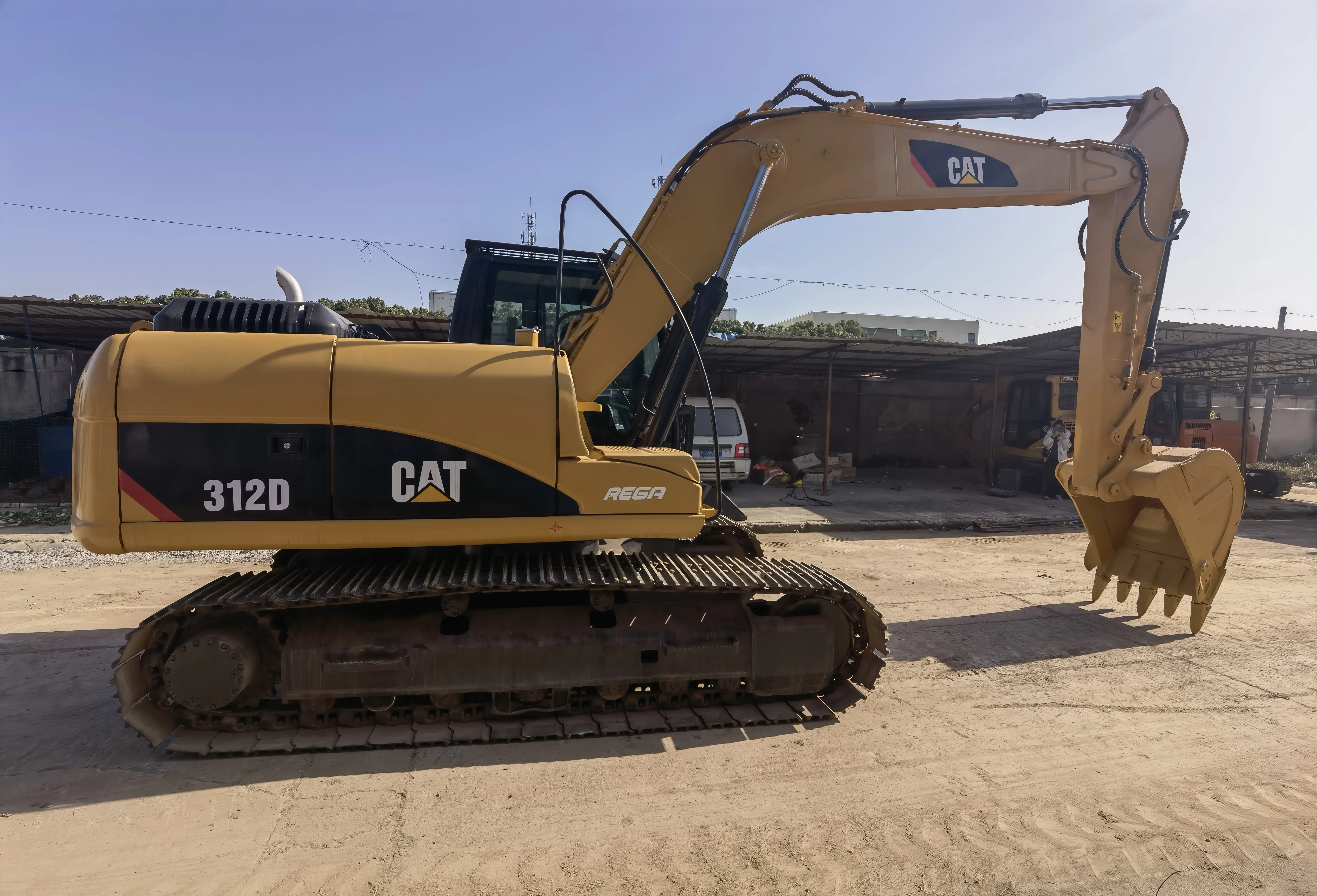 Original Paint Used CAT Excavator Japan 312D 315D 313D 336D Used Excavator Cat 312D Machine In Stock