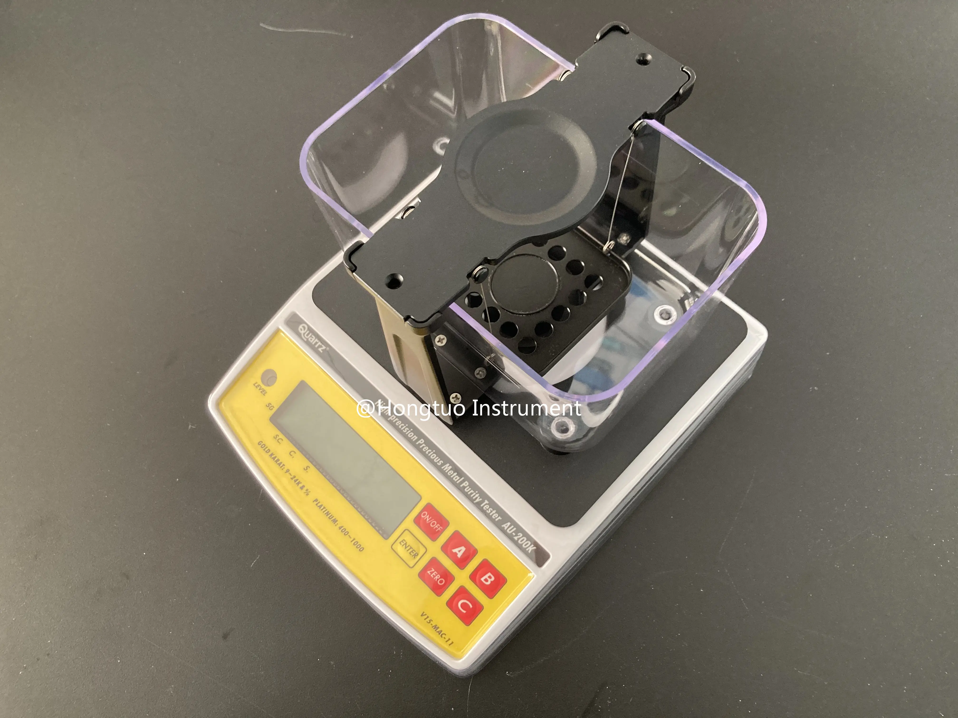 Digital Precious Metal Gold Density Testing Machine Electronic Gold K Value Analyzer Purity Tester AU-200K