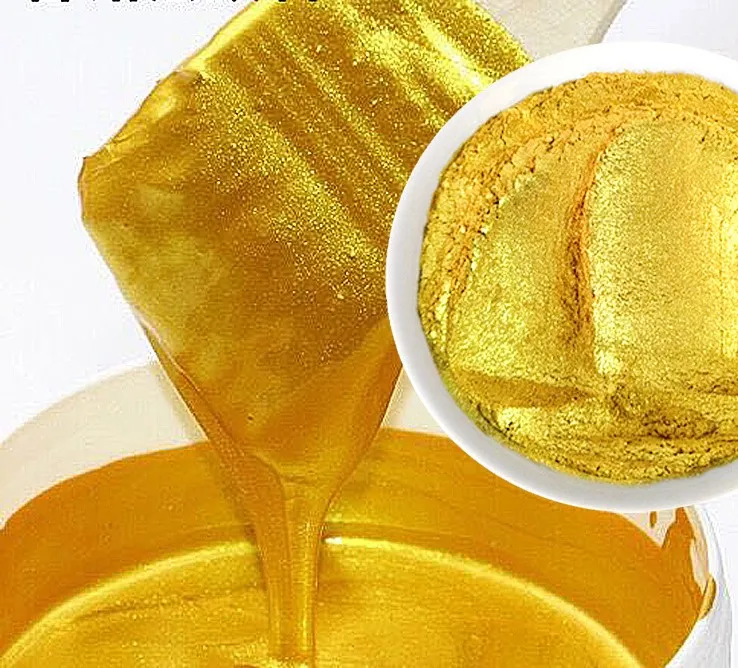 Glitter Gold Pearlescent pigment Factory price