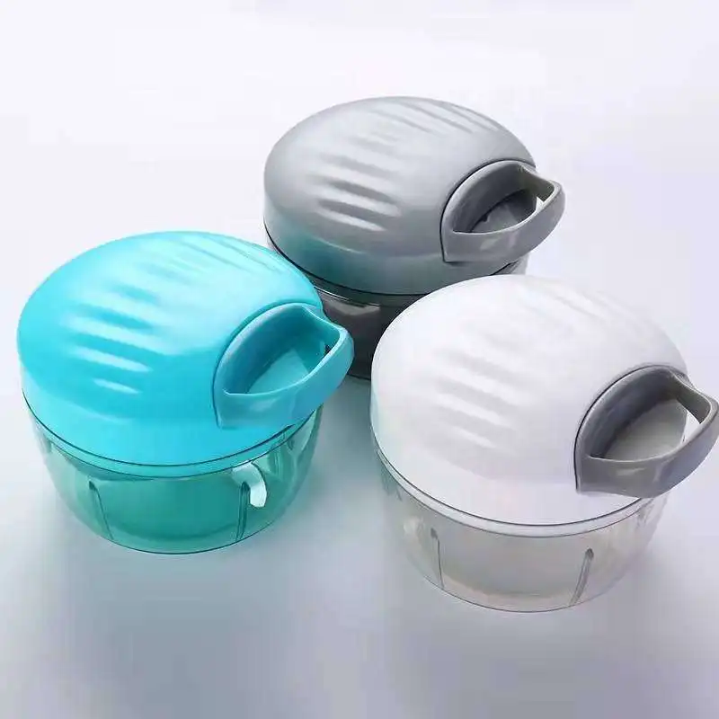 Shule Multi-function Hand Portable Manual Stirrer Vegetables Onion Food Masher Garlic Cutter Chopper