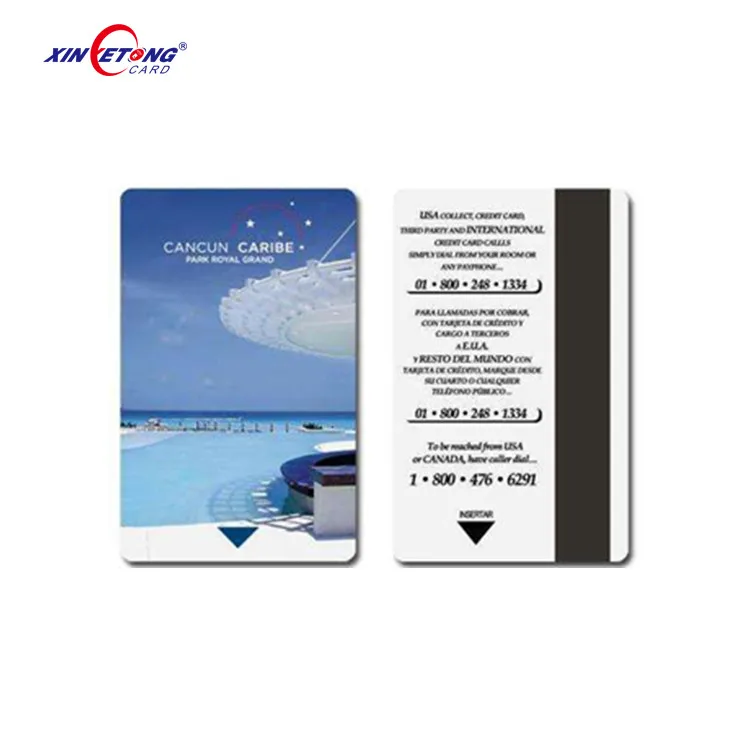 Contactless Pvc Plastic Smart Magnetic Stripe RFID Chip Card