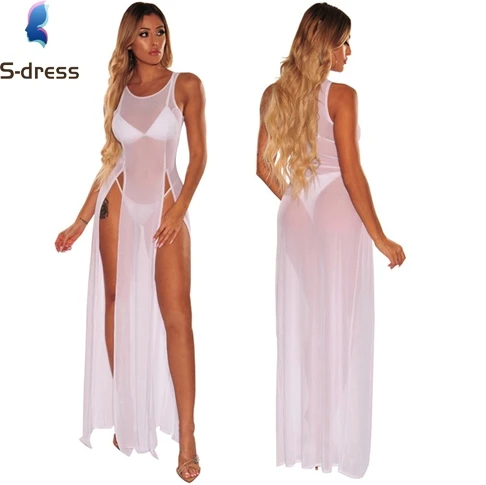 D93215 Sexy see through African 1 Piece Beachwear women beach wear dresses 2020 new arrivals