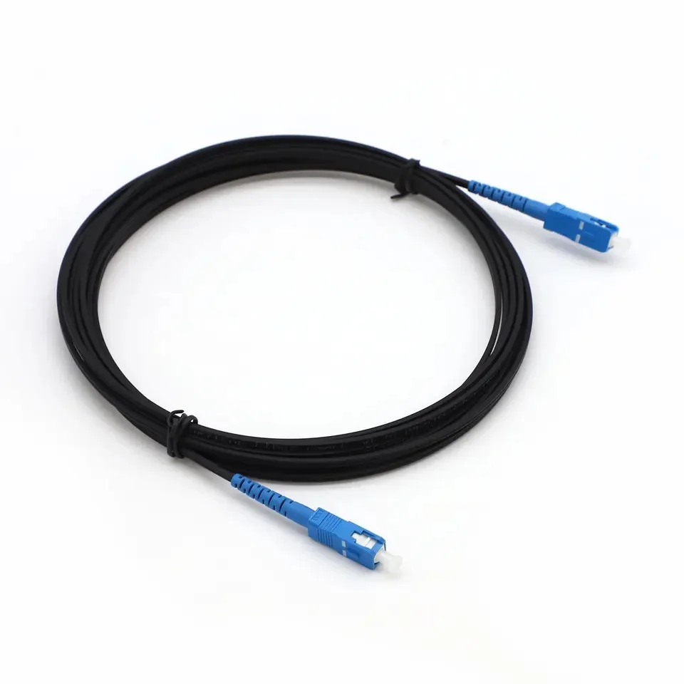 FTTX Using Single core G657A1 1Meter 2.0*5.0mm Sc/Upc-Sc/Upc Connector Outdoor Drop Cable FTTH Fiber Optic Patch cord Cable
