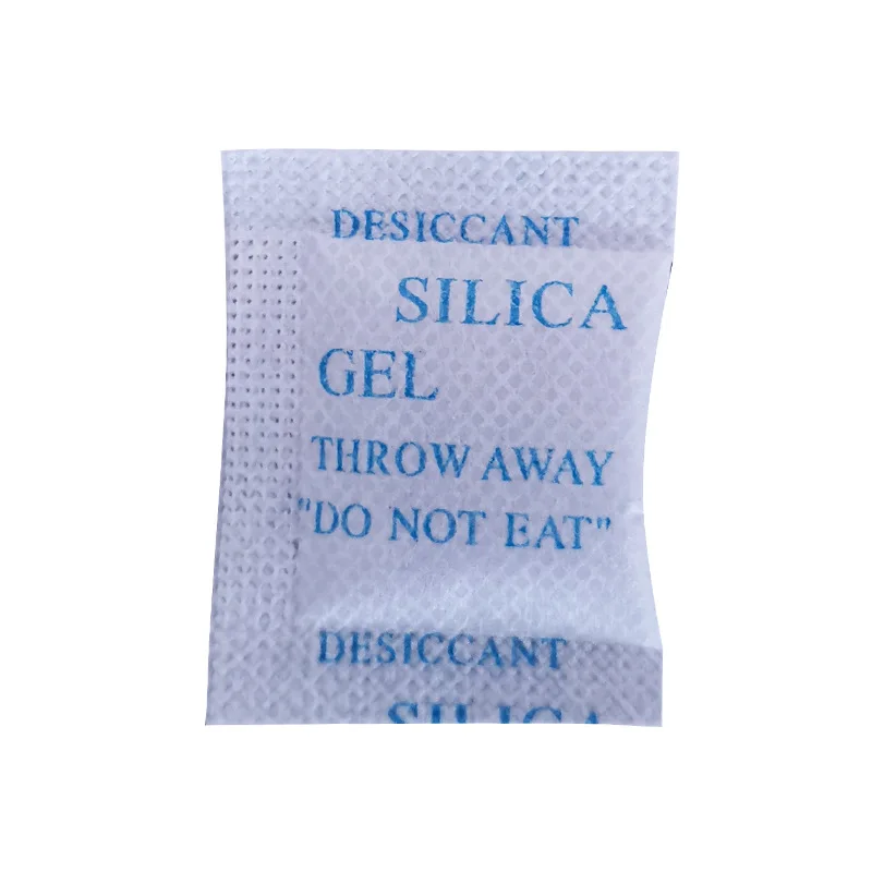 Silica Gel Manufacturer Moisture Absorber 1g White Silica Gel Desiccant Bags For Storage Canister Bead Bag