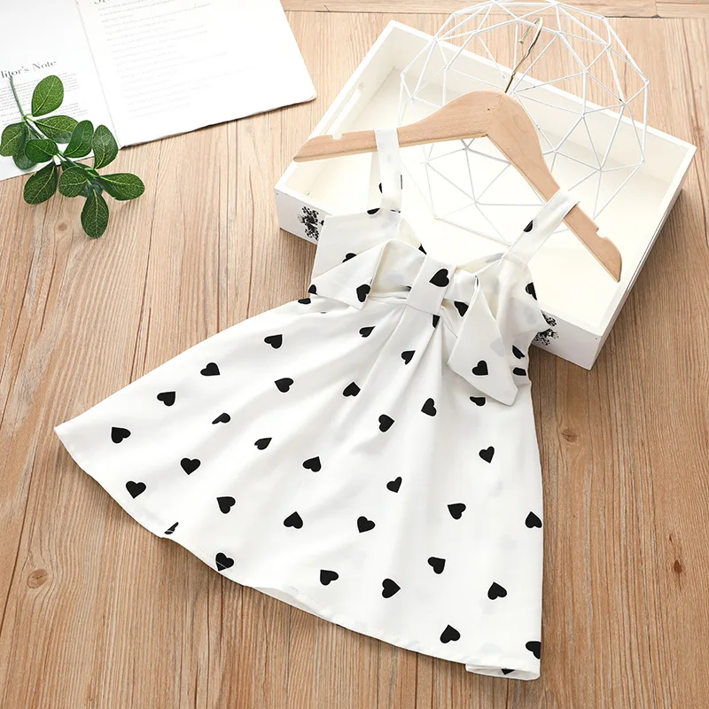 Girls Summer Korean Style Slip Dress Kids Little Princess Skirt New Thin Beach