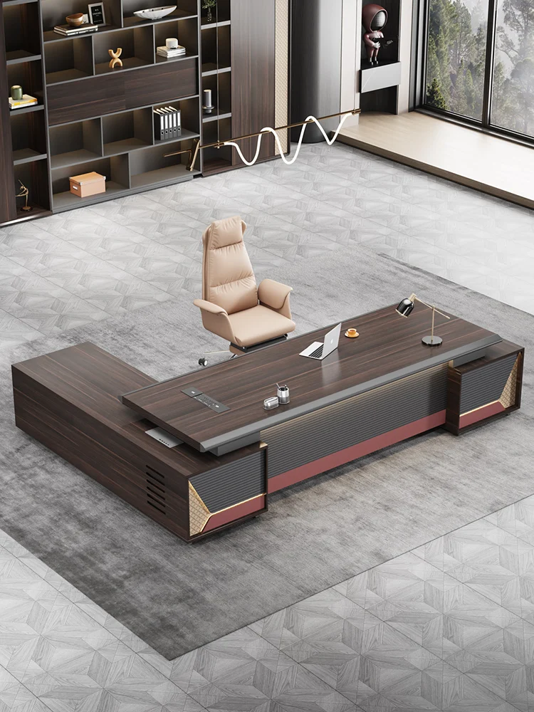 luxury Office furniture office desks set bureau boss desk executive ceo office table escritorios de oficina commercial furniture