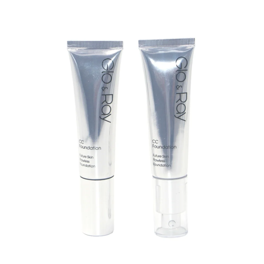 60g Cosmetic Packaging Tube Cosmetic Cream Airless Tube Dual Chamber Tube