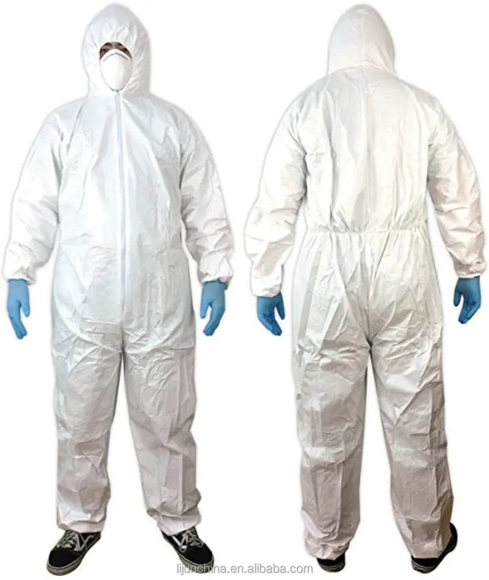 Disposable protection Coveralls 3 protection Suit PPE Safety Clothing CE EN13034 Coverall Suit OEM Wholesale