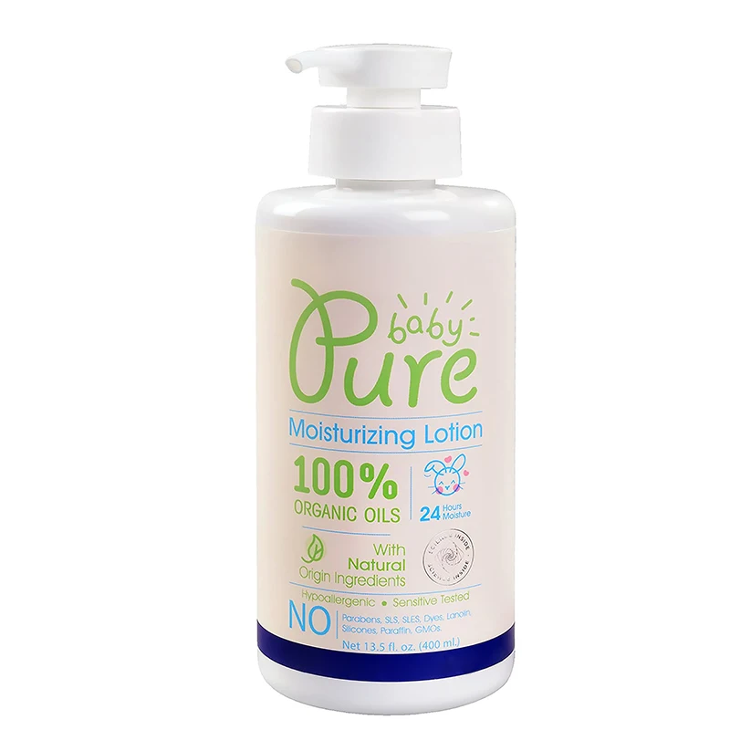 Factory High Quality Baby Refreshing Whitening 100% Organic Oils Soothing Moisturizing Lotion OEM