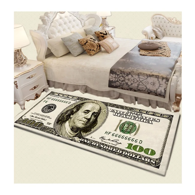 washable machine made bed room luxury carpet dollar rug
