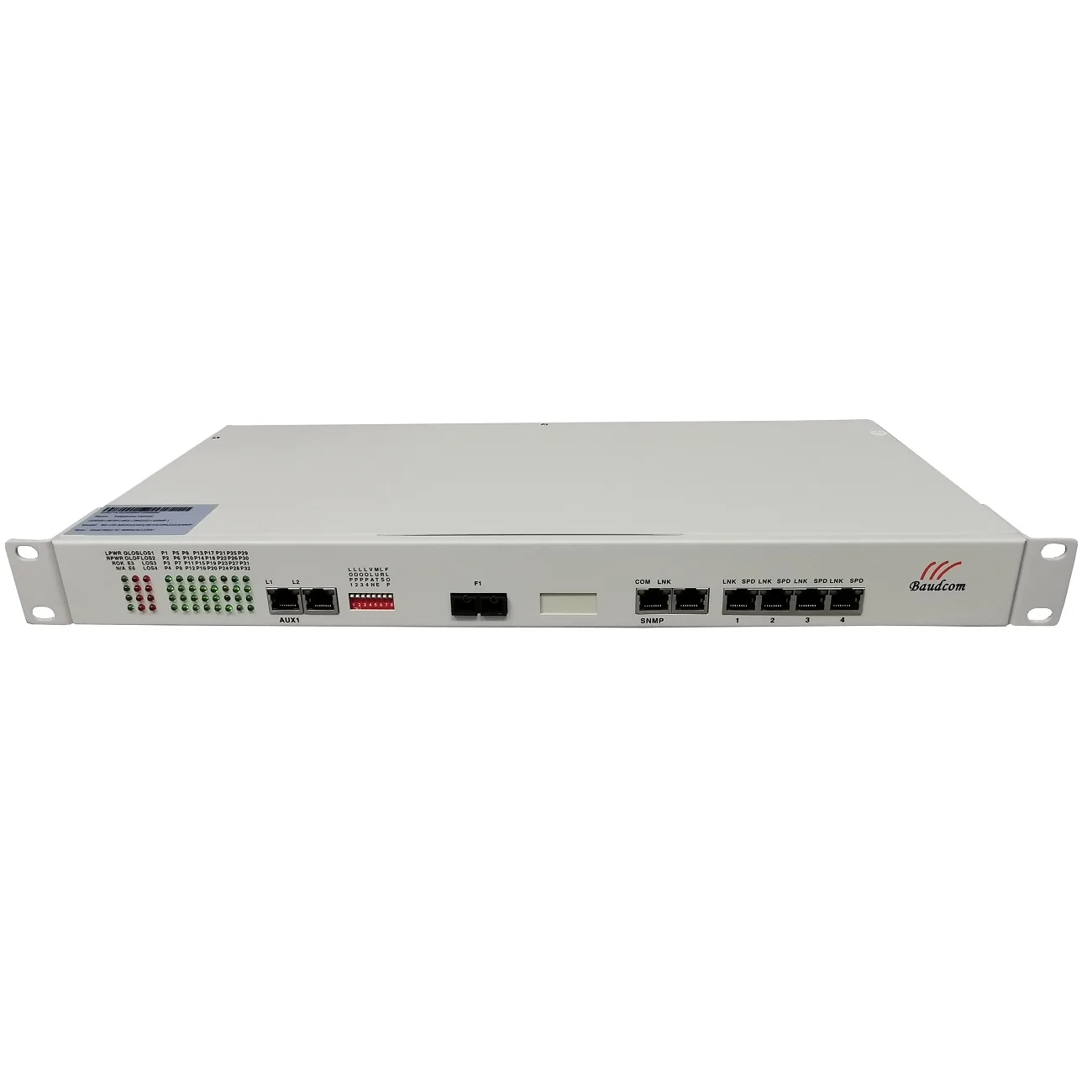 30 channel POTS(FXO/FXS) Voice over Fiber Multiplexer Voice over Fiber Converter with Ethernet and E1 Ports