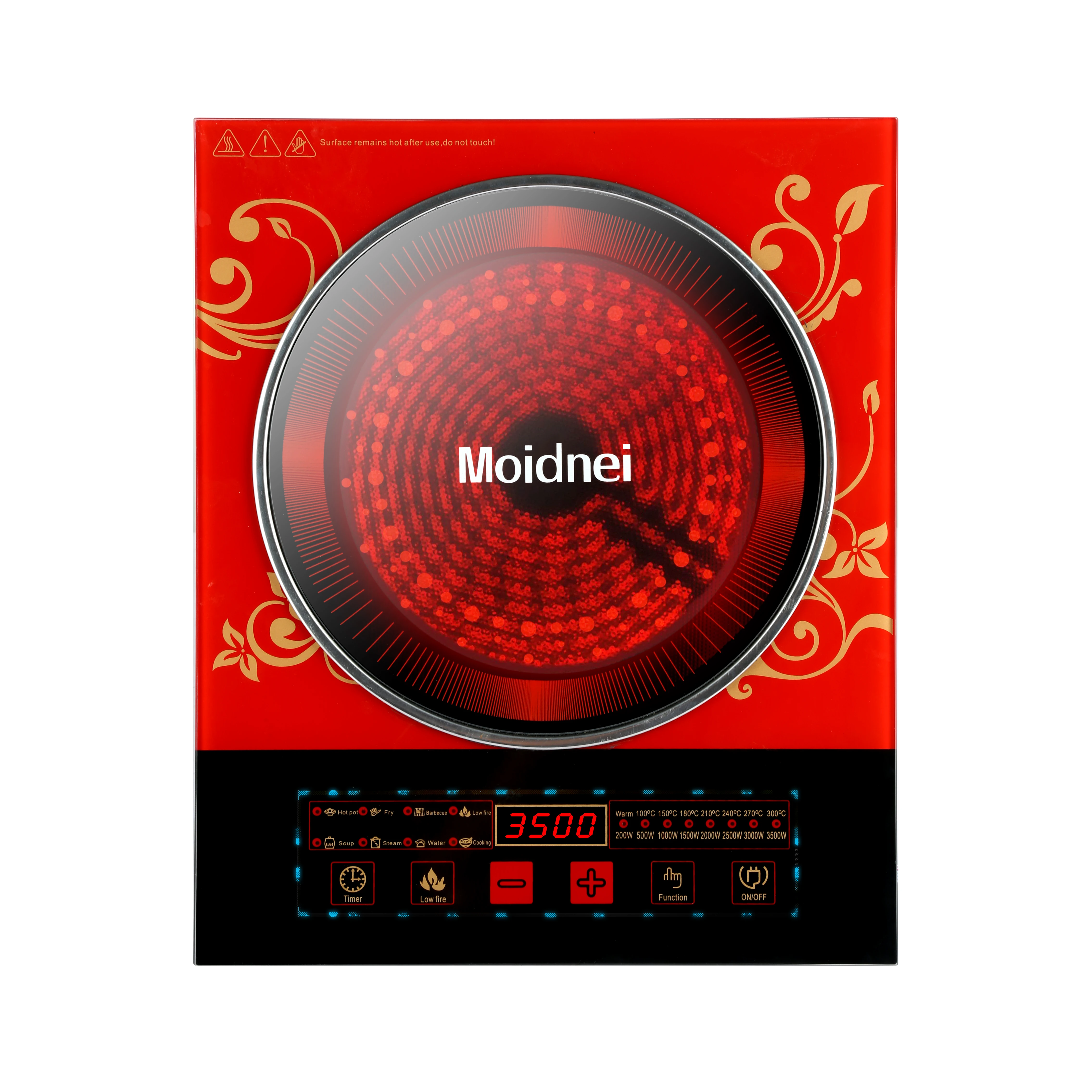 3500W Durable Electric Cook Top Induction Heating Plate Cooker Household