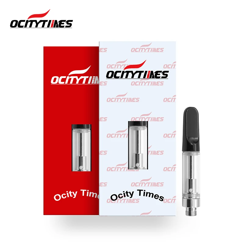 2021 No Leaking .5ml 1.0ml Vaporizer Ceramic Coil 510 Glass CBD Cartridge for Thick