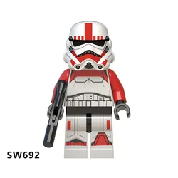 Star Movie star War clone trooper Star Darth Shock stormtrooper Mini Building Block Figure Kids Toys