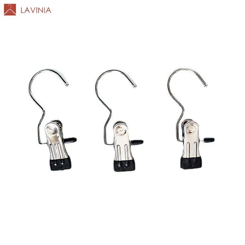 Lavinia High Quality Custom Non slip Hat Boots Bag Skirt Sock Curtains Gloves Wholesale Clips Hanger