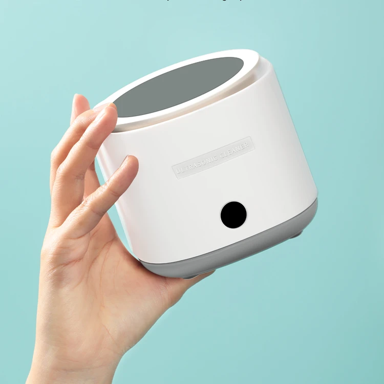 Smart ultrasonic jewelry cleaner machine 180ML ultrasonic cleaner glasses braces ultrasonic cleaner automatic