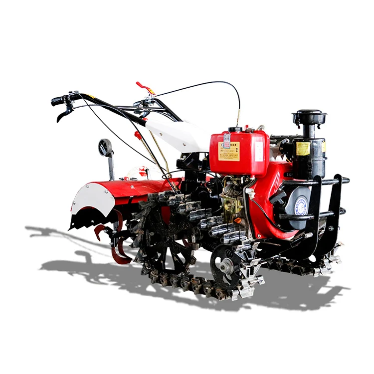 Farm Min Cultivator Two Wheel Hand Walking Tractor With Power Tiller For Cultivator