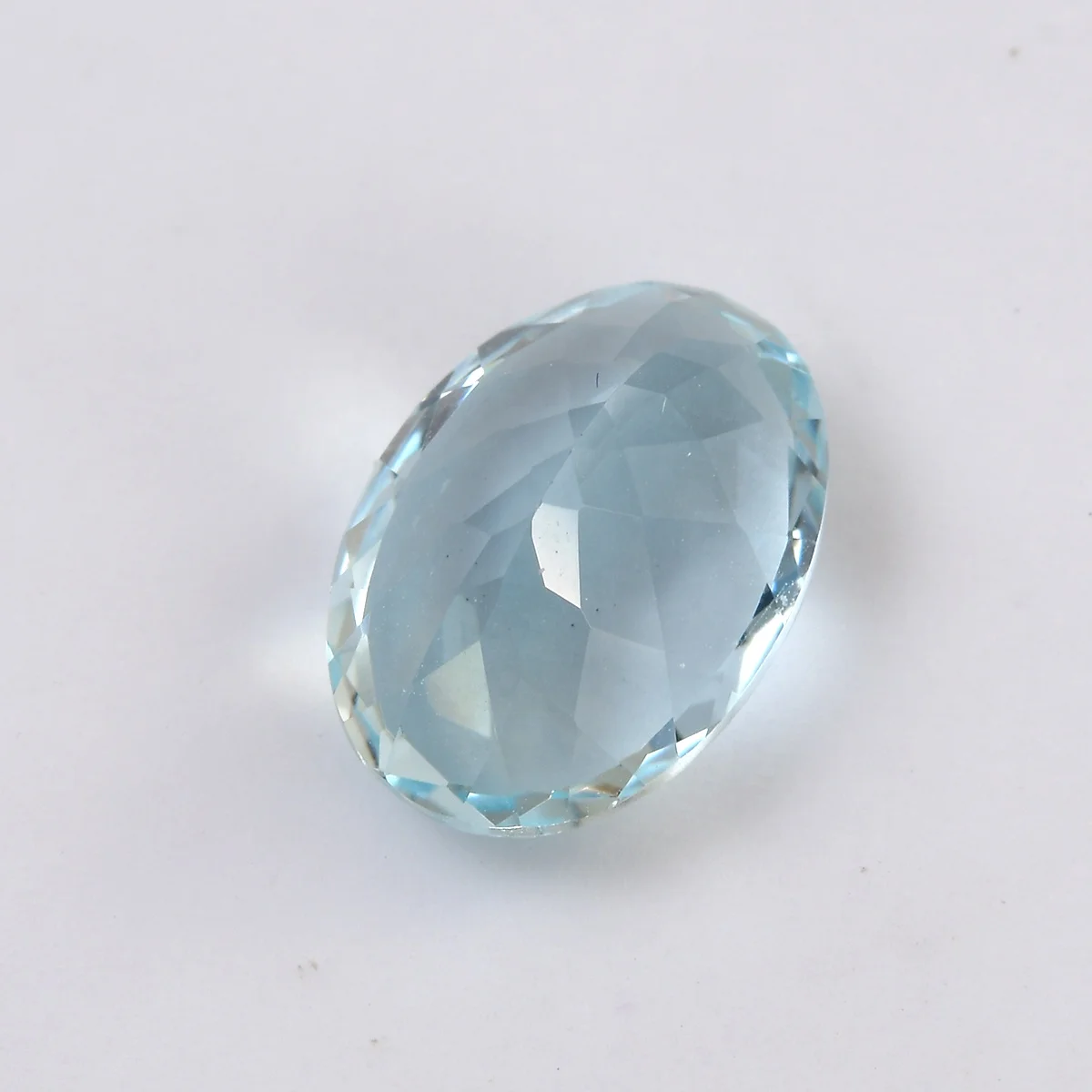 14x10mm faceted oval wholesale natural aquamarine oval loose gemstone for making jewelry deal price bulk sale