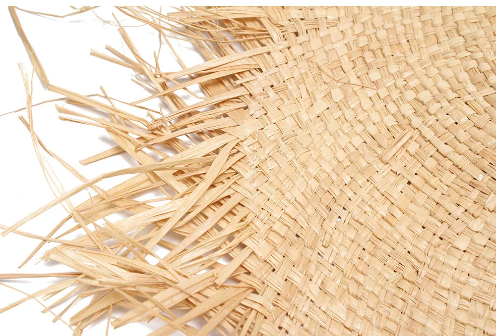 Hot sales outdoor travelling summer holiday visor round wide large brim women foldable beach raffia straw hat