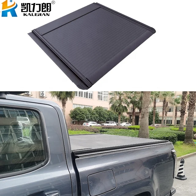 Factory Aluminium Electric Roller Lid Shutter Pickup Truck Top Retractable Roll Up Tonneau Cover for Toyota Hilux Revo Vigo