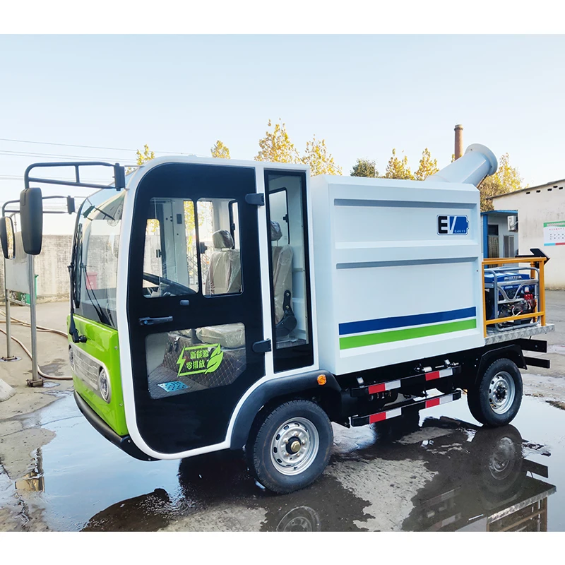 Fog Cannon Dust Suppression Vehicle Water Tank Street Green Garden Fire Truck Water Cannon Tank Sale