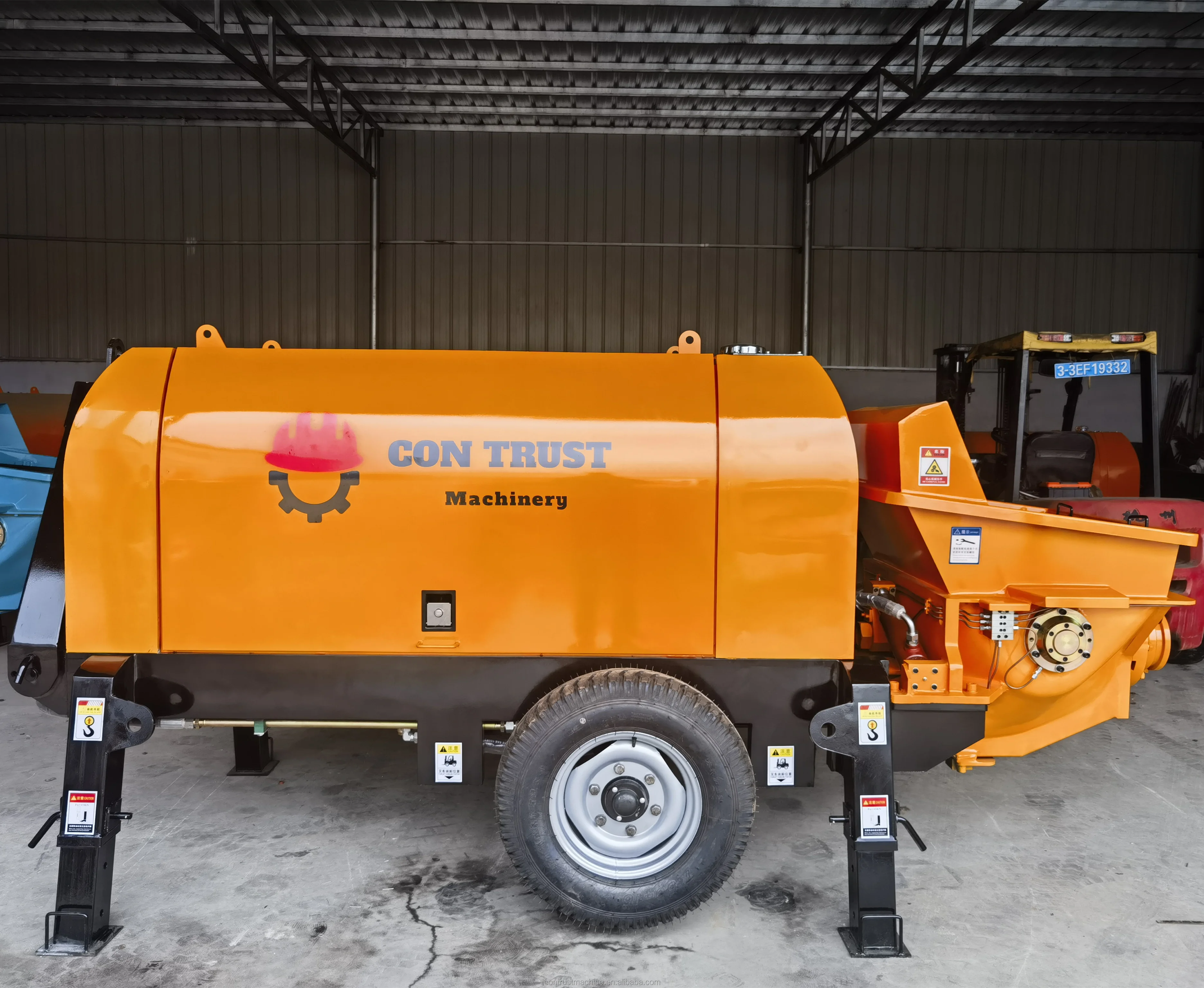 Diesel and Electric Power Type Tow behind Trailer Stationary Station Concrete pump Schwing stetter concrete pumps
