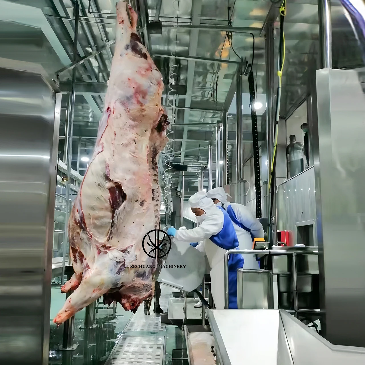 Cattle Sheep Pig Slaughtering Assembly Line Equipment Of Abattoir Equipment Slaughterhouse Meat Processing Equipment