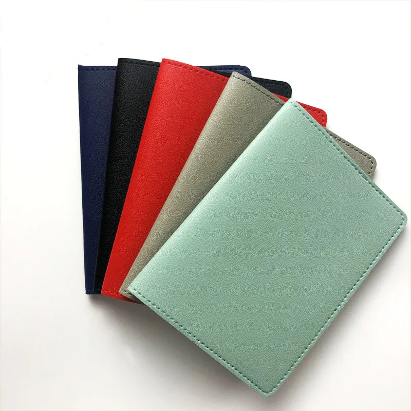 2023 ECO Personalised Leather Passport Holder Luggage Tag Wedding Gifts Holiday Travel Set Birthday DIY Gifts