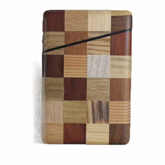 
High quality creative name card holder case made from industrial waste 