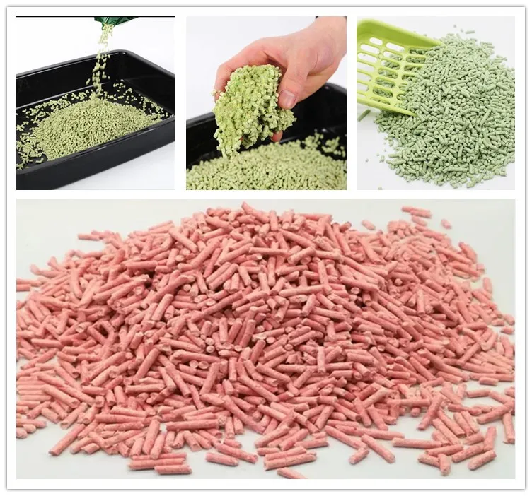 China manufacturers supply pet cleaning Silica gel Cat Litter  Tofu Cat Litter Bentonite Cat Litter