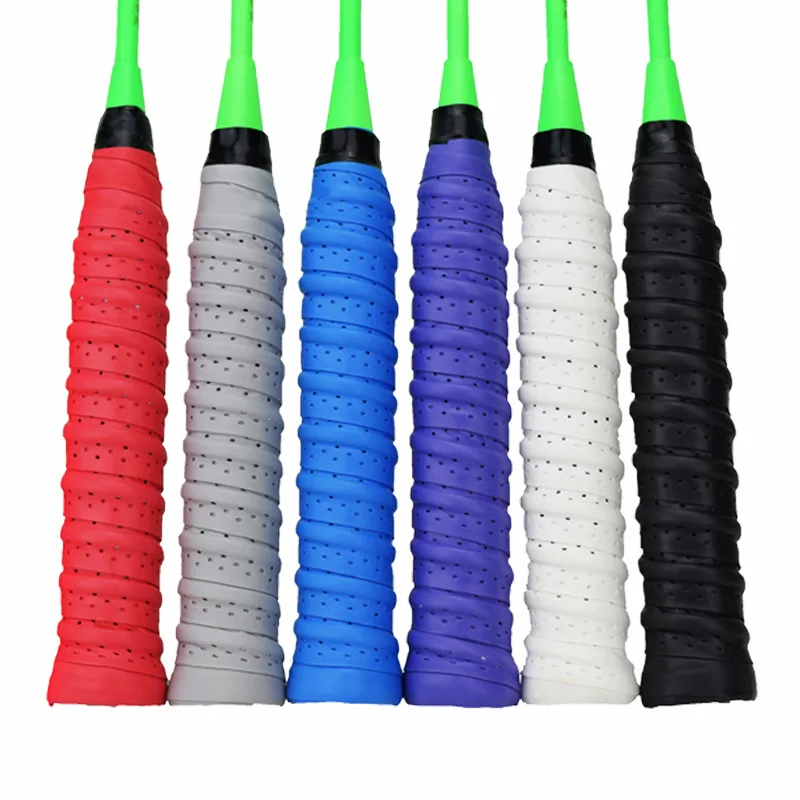 Non Slip Handle custom tennis grip Tape PU EVA Racket Strap Badminton Badminton Overgrip Tacky Overgrip Wrap for Squash Racket
