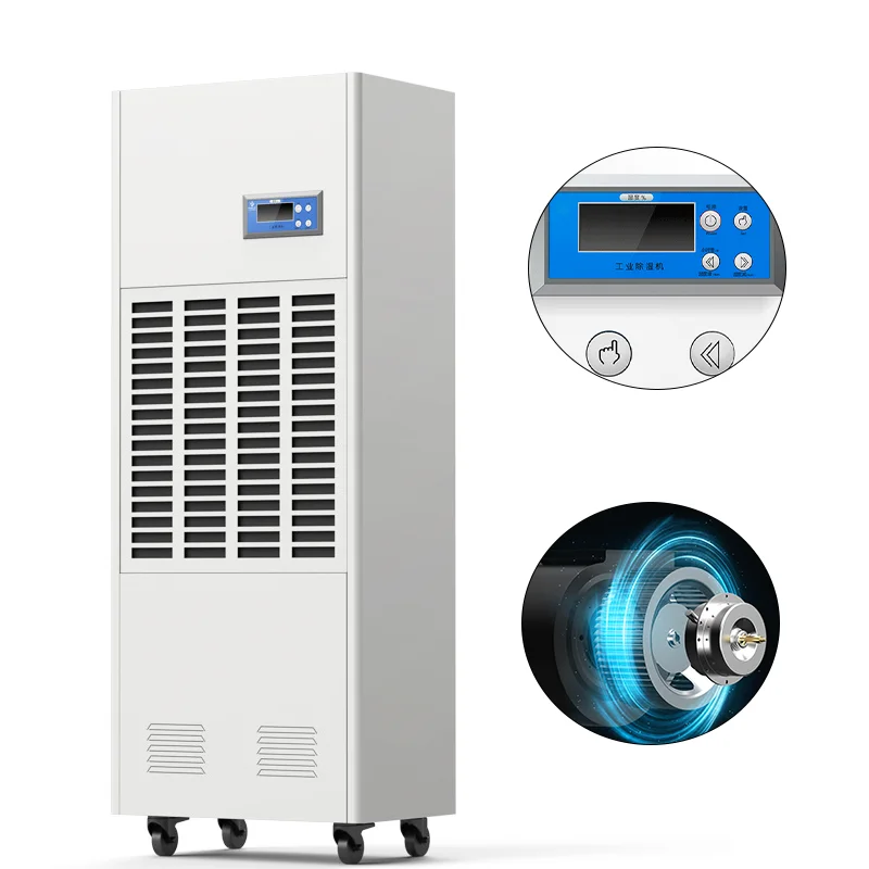 168L /D Achieving Perfect Moisture Control Industrial Dehumidifier Commercial Greenhouse Grow Room Basement Dehumidifier
