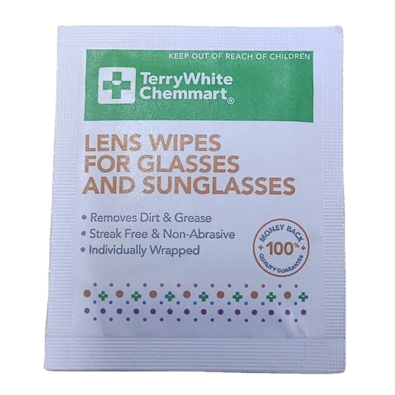 2021 individually wrapped Anti Fog Eyeglass Wet Wipe Lens camera sun glass Antifog Glass Cleaning Wet Wipe, Anti Fog Wet Tissue