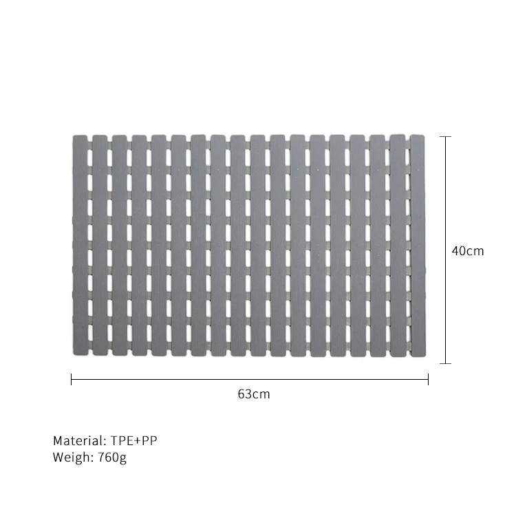 2021 New Custom Rug Non Slip Pvc Bubble Child Clear Bathroom Floor Anti-slip Shower Bath Mats