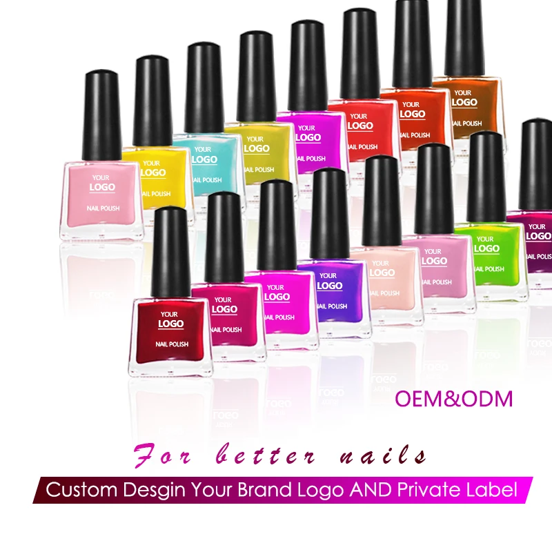 2023 New Colors Nail Polish Best Price Nail Care Polish OEM Nail Varnish