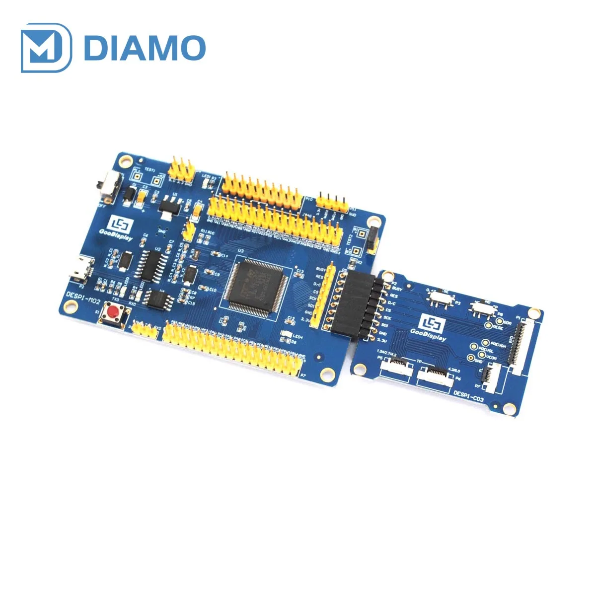 Raspberry Pi SPI interface demo kit drive board for e-paper display touch screen STM32 DESPI-V3.0