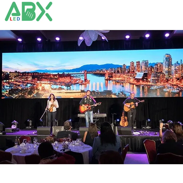Abxled High Color Performance Indoor Led Panel Wall Ground Stand Support Truss LED Display Screen