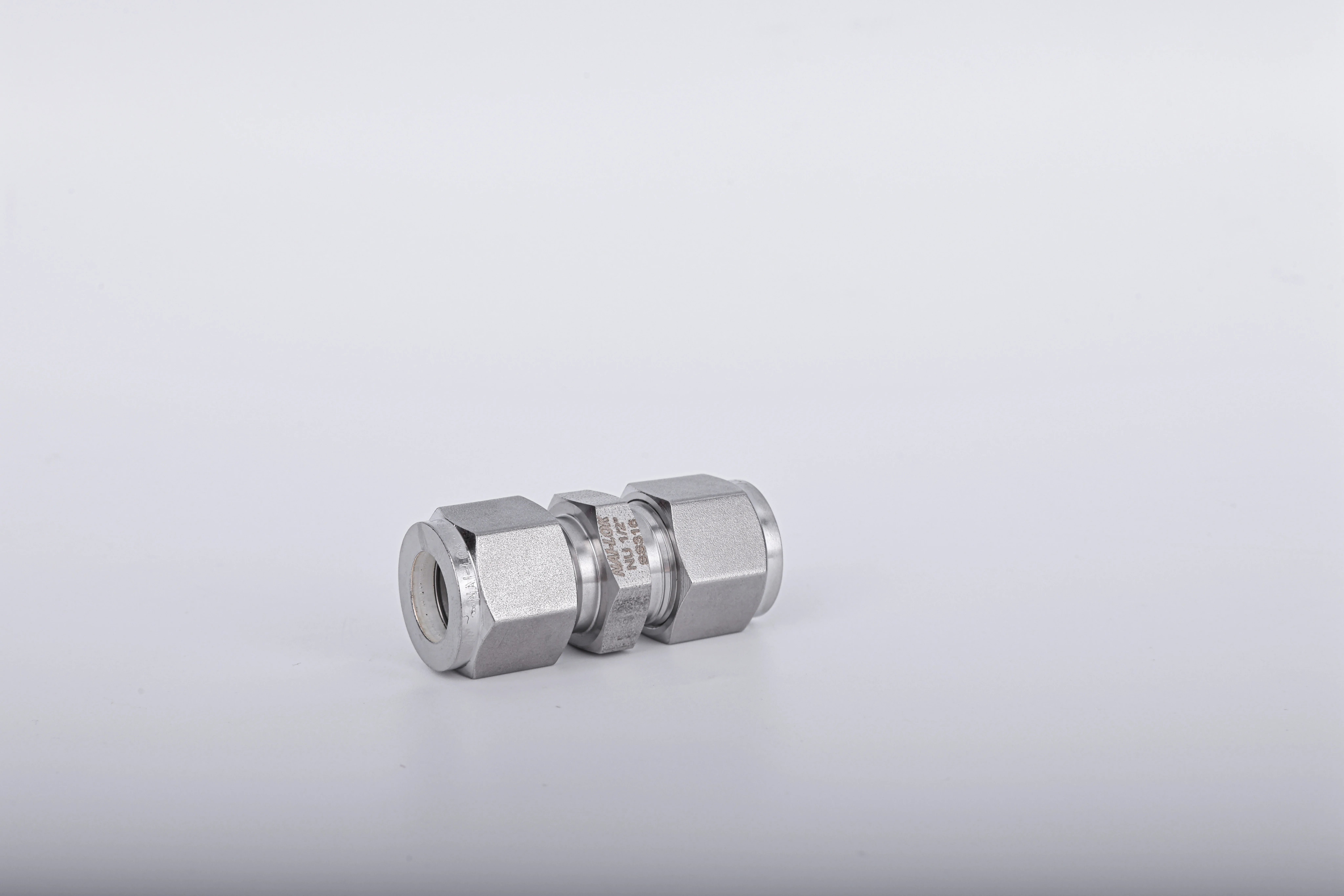 Nai-lok SS316 double Ferrule coupling Compression tube fittings BSPP BSP BSPT thread metric adapter