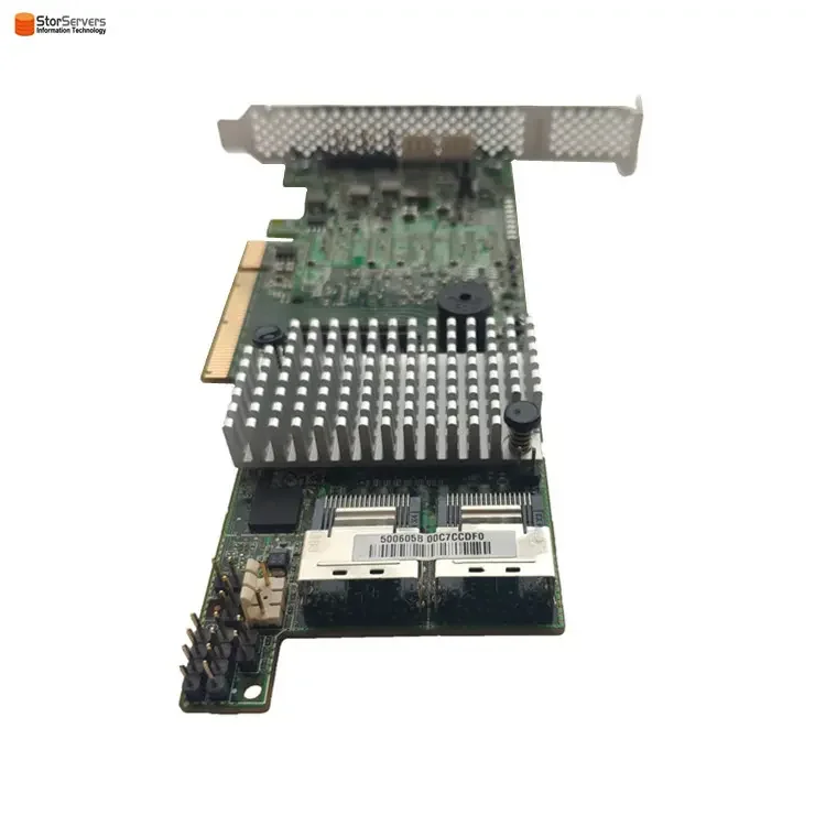 GENUINE 8 Internal ports 6Gb/s sff8087 SAS controller card LSI00330 megaraid lsi 92718i
