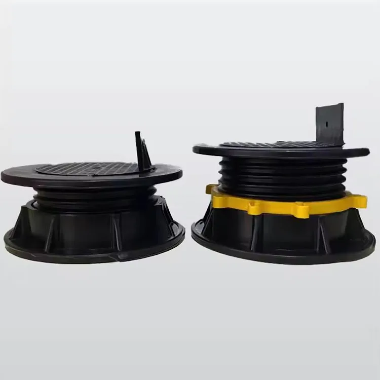 Sturdy Durable deck tile Adjustable Plastic Decking Supports Raised Floor System Pedestal