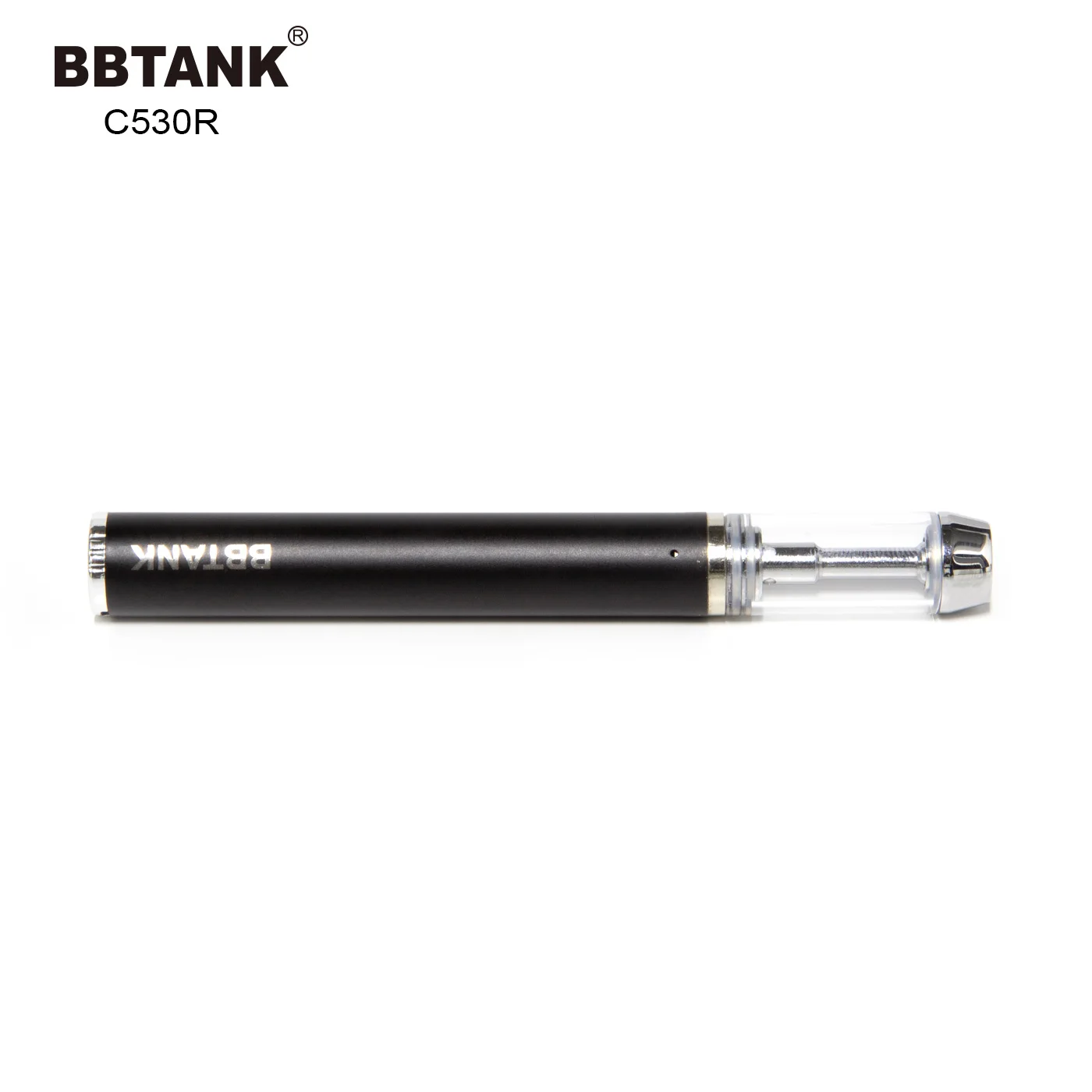 
 Высококачественная перезаряжаемая ручка-испаритель CBD bbtank c530rb 1 мл стеклянный картридж Толстая масляная пустая ручка-вейп  