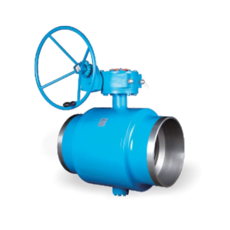 Carbon steel A105 manual straight through full welded ball valve natural gas pipeline full bore welded industrial ball valves