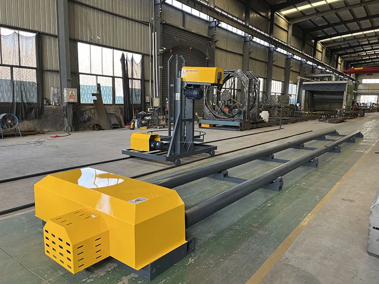 CNC Spiral Wire Winding Machine matched with CNC cage making machine