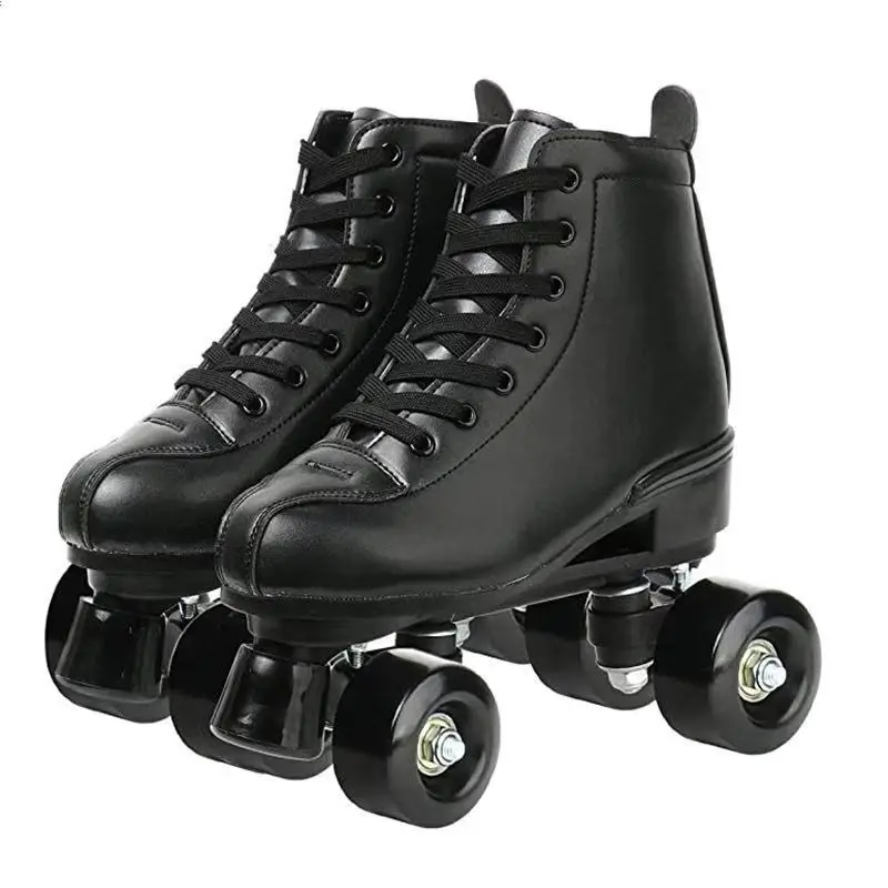 
Custom Professional Roller Skate Shoes Quads 4 Wheels Adult 