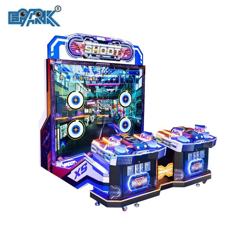 EPARK Simulation Shooting Video Screen Double Shooter Arcade Game Machine