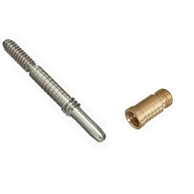 Compatible Polished Uniloc Pool Cue Quick Release Joint Pin Set Pool Cue Connector System