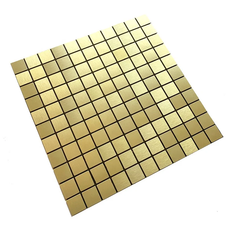 marble pvc mosaic tile glass mosaic  V Shape Mosaic wall sticker  for  Wall Decoration