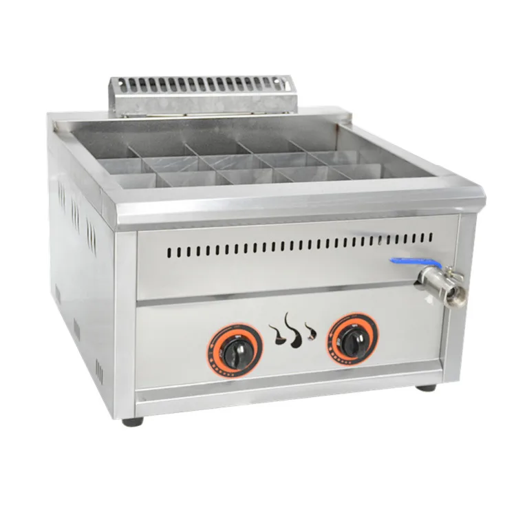 
High Quality Food Machine Stainless Steel Gas Kanto Oden Kanto Oden Gas, Vending Machine 
