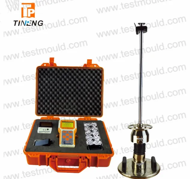 Динамический тест CBR с легким дефлектометром (LWD) C-tech CN;HEB